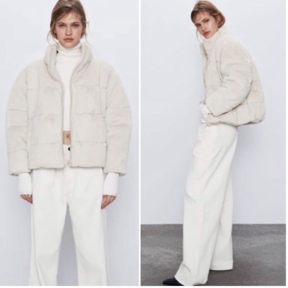 Zara Jackets & Blazers - Zara Teddy Fur Jacket